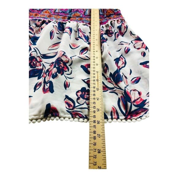 2487 Women's Sz Small Floral Embroidered Sleeveless Top Blouse - Picture 8 of 8